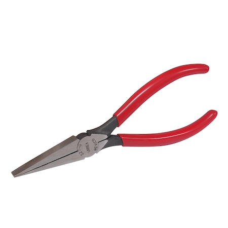 Urrea Flat long nose, non cutting plier 6-5/8" 227G